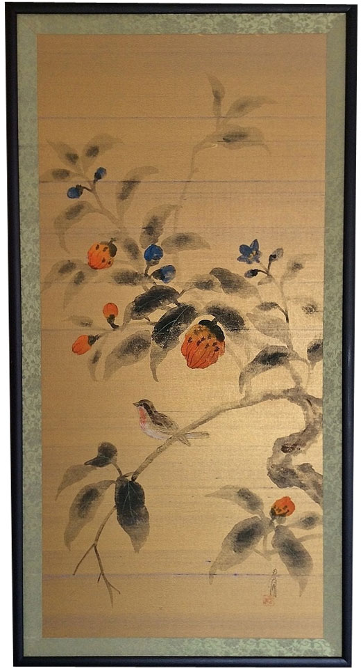 花鳥－Lantern plant and bird－